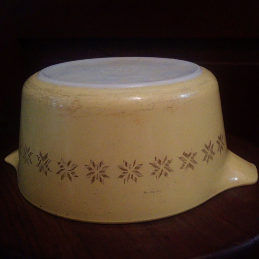 Pyrex Snowflake Cross Stitch Pattern - Picture 2 of 3